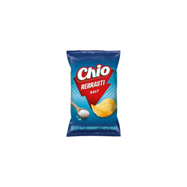 Čips CHIO rebrasti slani 80g 0