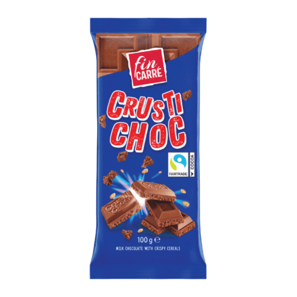 Čokolada FIN CARRE Crusti choc 100g 0