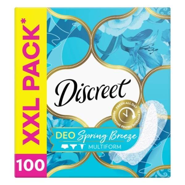 DISCREET dnevni ulošci DEO spring breeze 100kom 0