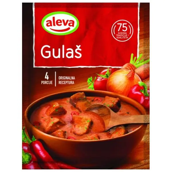 Dodatak ALEVA goveđi gulaš 50g 0