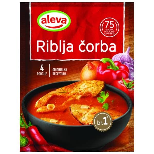 Dodatak ALEVA za riblju čorbu 90g 0