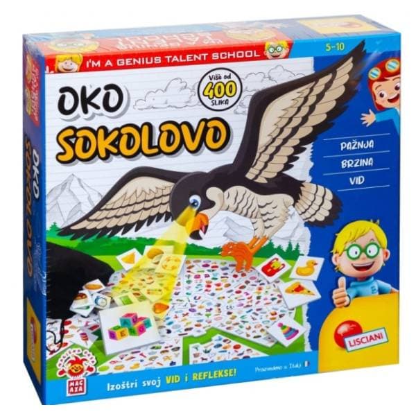 Društvena igra Mali Genije Oko sokolovo LISCIANI 0