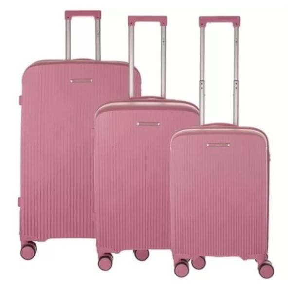 ENOVA set kofera Tokyo roze 3kom 0