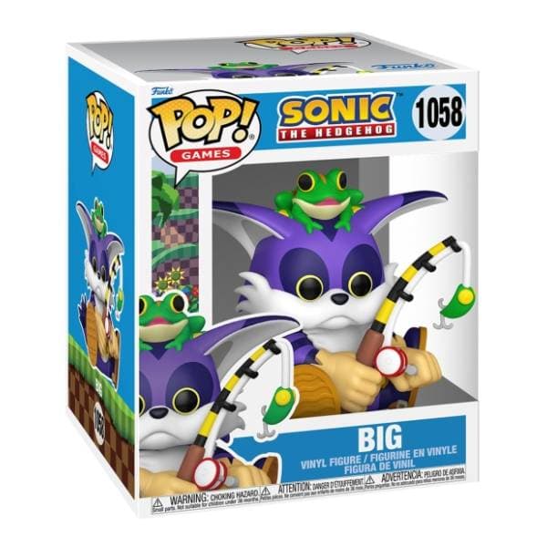 Figura Big The Cat with Froggy Super Sonic FUNKO 0