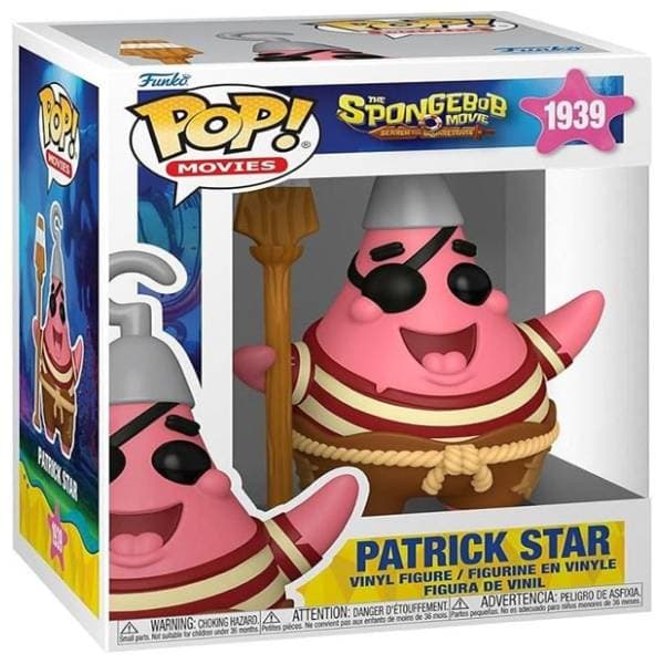 Figura Patrick Star The SpongeBob movie FUNKO 0