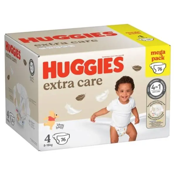 HUGGIES pelene extra care 4 76kom 0