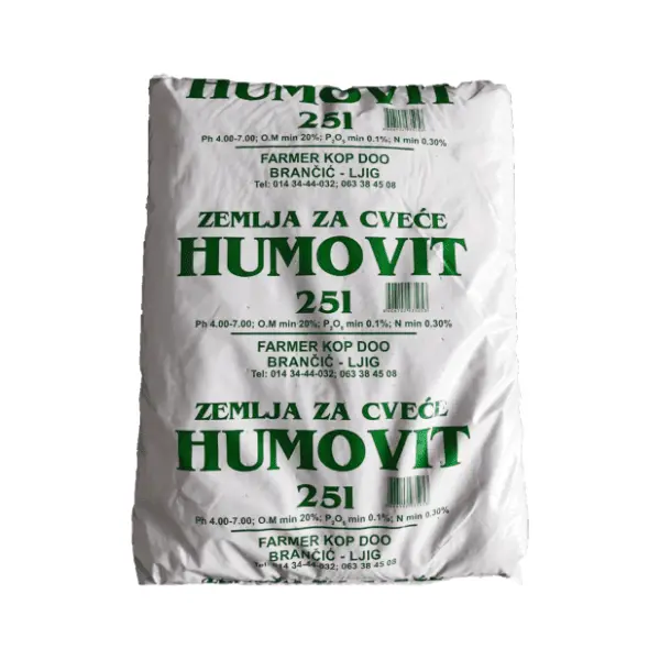HUMOVIT zemlja za cveće 25l 0