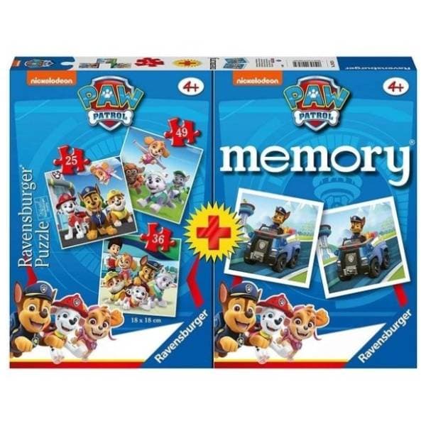 Igra memorije Patrolne šape RAVENSBURGER 0