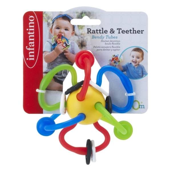 INFANTINO zvečka i glodalica za bebe 0