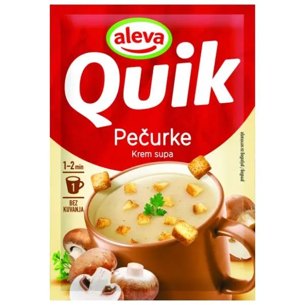 Instant supa QUIK Aleva sa pečurkama 17g 0