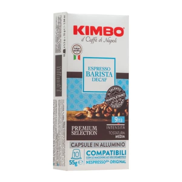 Kapsule KIMBO Espresso barista decaf 10kom 0