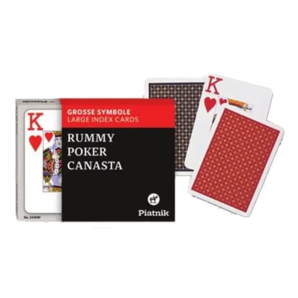Karte dupli špil Opti poker PIATNIK 0