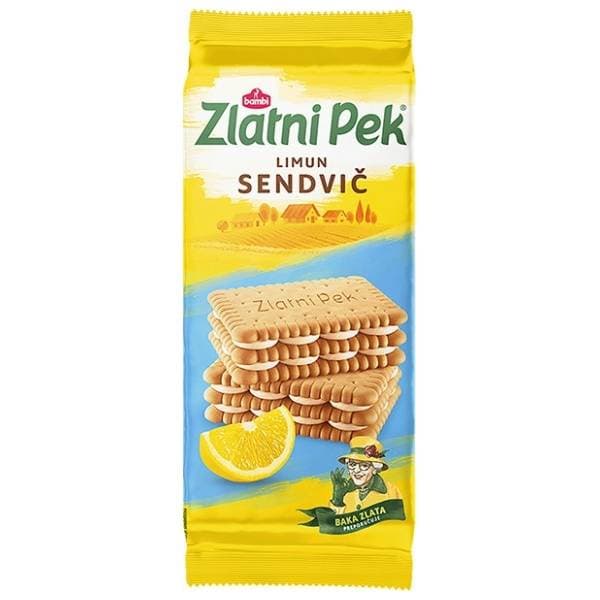Keks ZLATNI PEK limun sendvič 36,6g 0