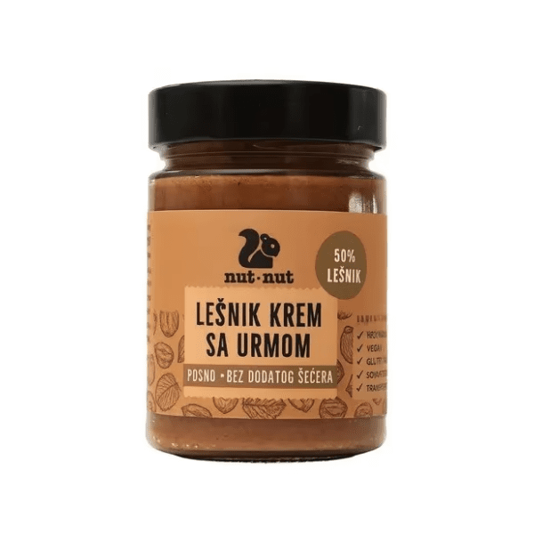 Krem NUT NUT vegan lešnik sa urmom 300g 0