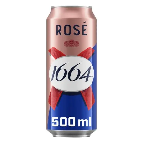 KRONENBOURG rose 1664 limenka 0,5l 0