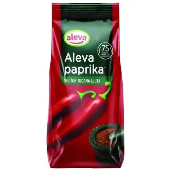 Ljuta paprika ALEVA sudžuk tucana 75g 0