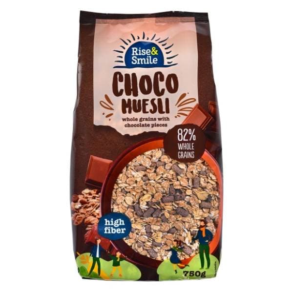 Musli RISE&SMILE čokolada 750g 0