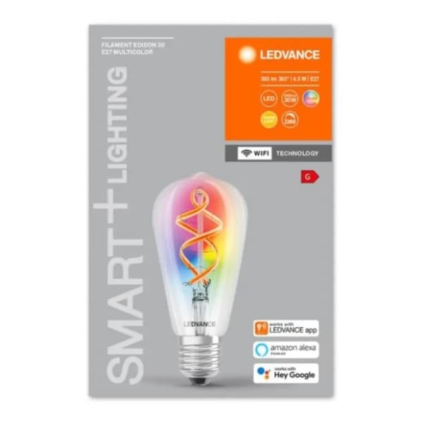 OSRAM LED smart sijalica E27 4.5W (30W) Ledvance Edison RGBW 0