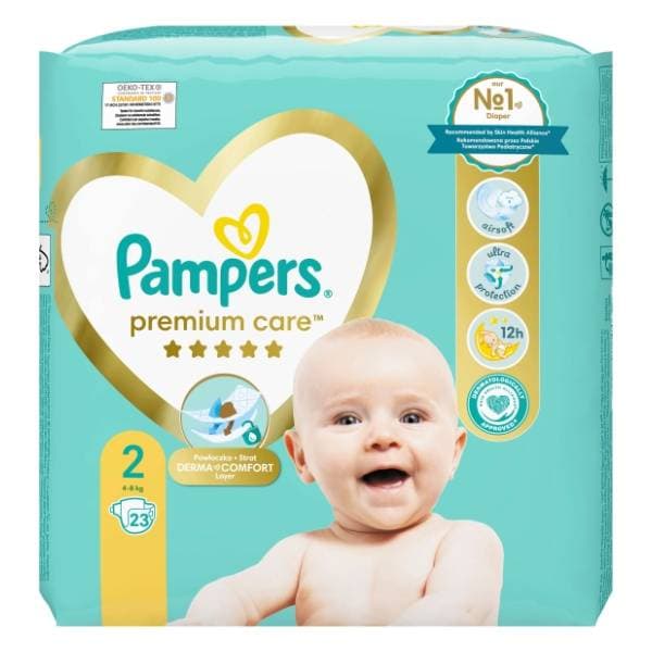 PAMPERS pelene premium care 2 23kom 0