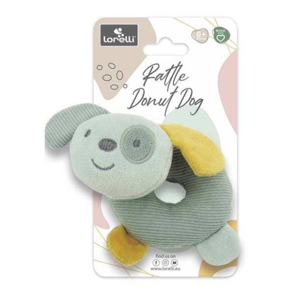 Zvečka donut dog LORELLI BERTONI zelena 0