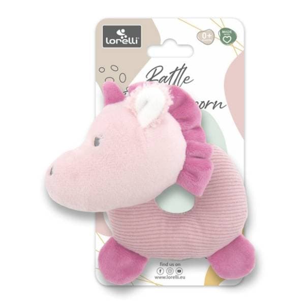 Plišana igračka zvečka donut unicorn LORELLI BERTONI 0