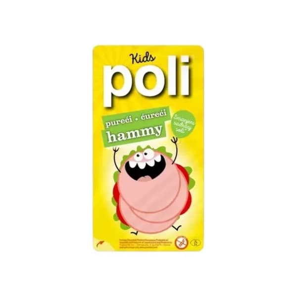 POLI kids ćureća šunka narezak 100g 0