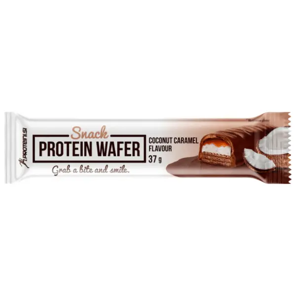 Proteinska pločica PROTEINI.SI wafer kokos i karamel 37g 0