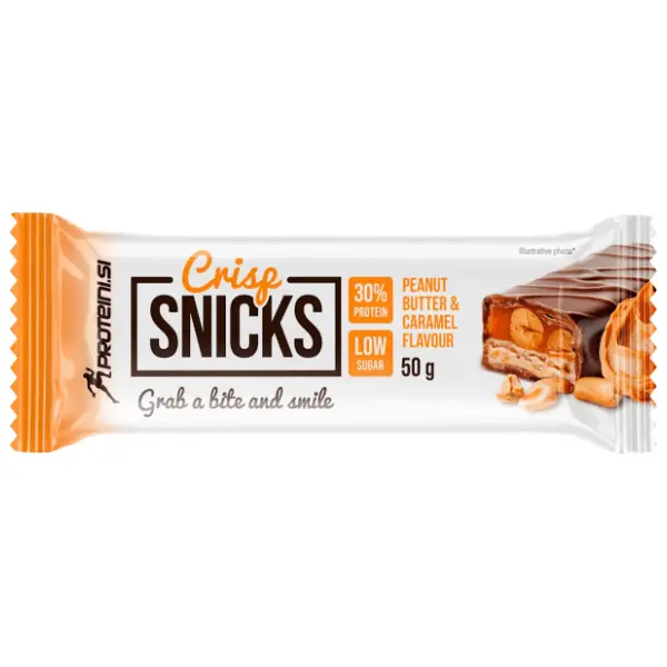 Proteinski bar PROTEINI.SI kikiriki maslac i karamel 50g 0