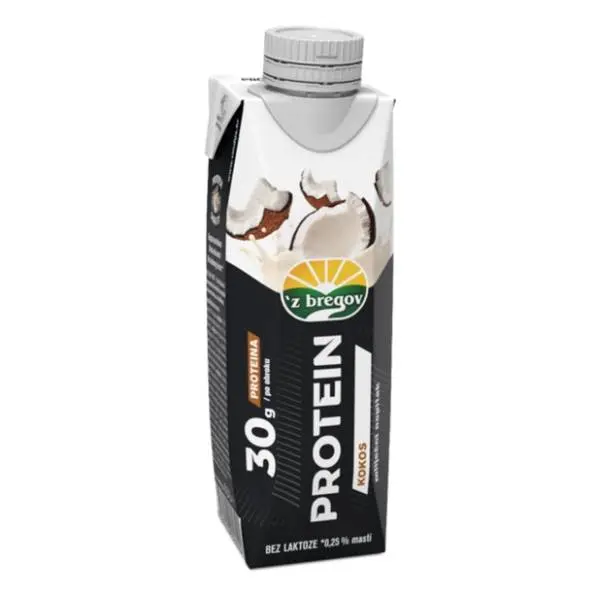 Proteinski napitak Z BREGOV kokos 300ml 0