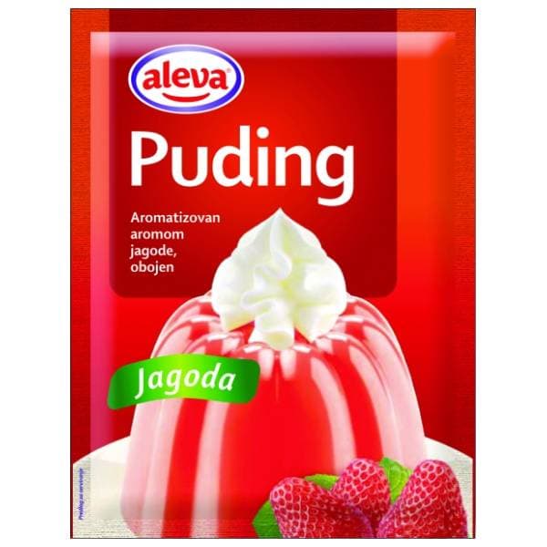 Puding ALEVA jagoda 40g 0