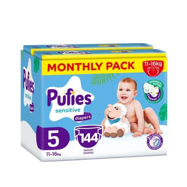 PUFIES pelene sensitive 5 144kom 0