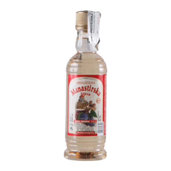 Rakija SIMEX Manastirska šljiva 0,1l 0