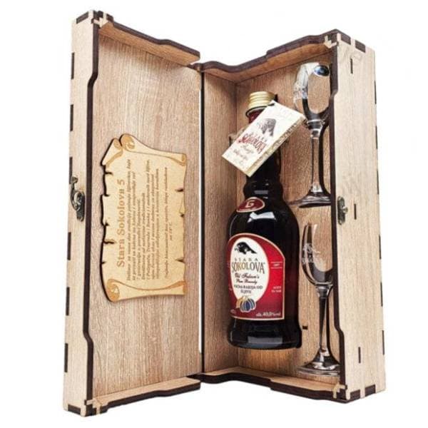 Rakija STARA PESMA šljiva 5 yo box 0,7l 0