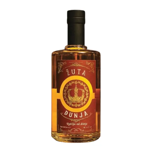 Rakija ZLATNA KRUNA Žuta dunja 0,7l 0