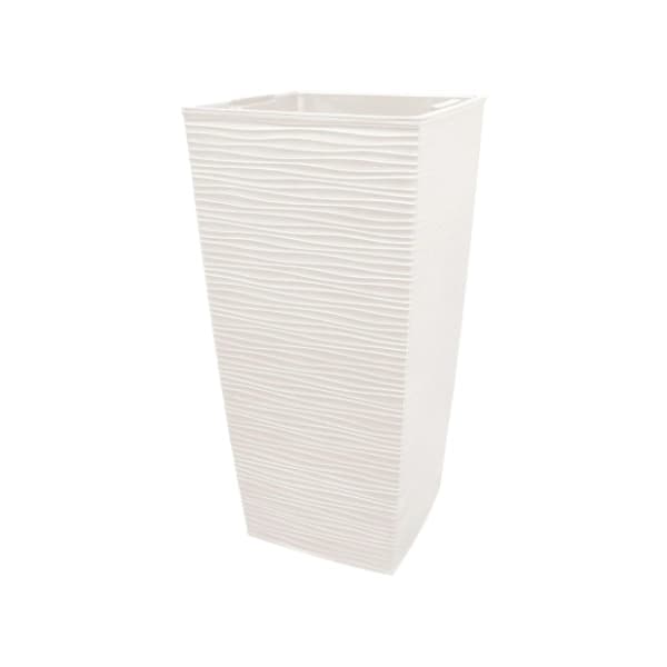 Saksija GARDINO Finesa 25x25x46,5cm bela 0