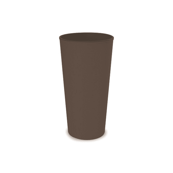 Saksija GARDINO Melrose glamour 25x46,5cm moka 0