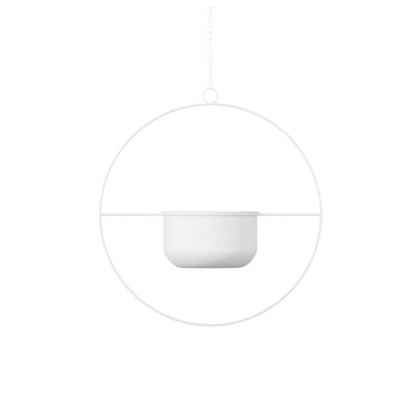 Saksija WALLXPERT Decorative pot 40x40x17cm bela 0