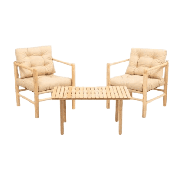 Set baštenski sto i stolice HANAH HOME MYG02 bež 0