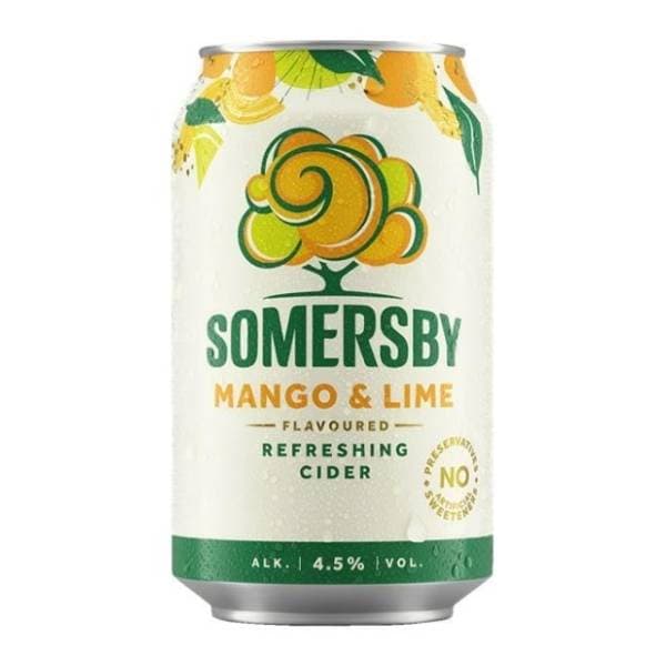 SOMERSBY mango&lime limenka 0,33l 0