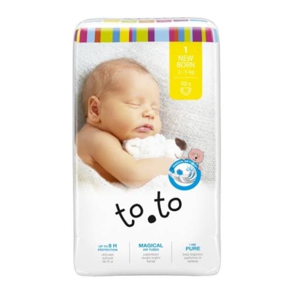 TO.TO pelene new born 1 50kom 0