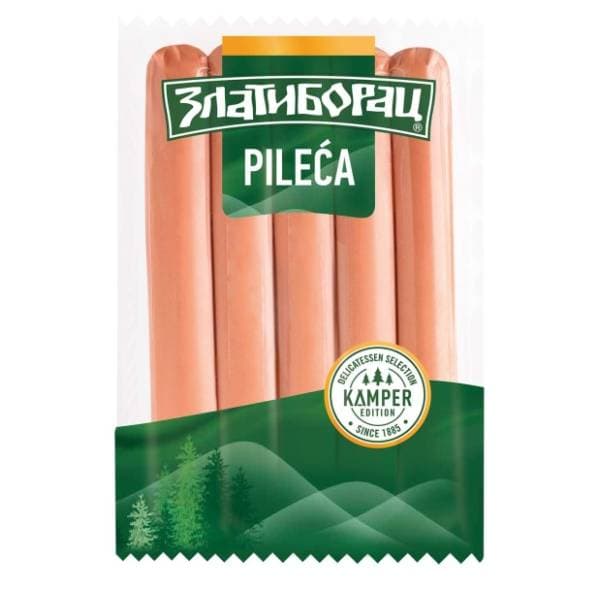 ZLATIBORAC Kamper barena pileća kobasica 500g 0