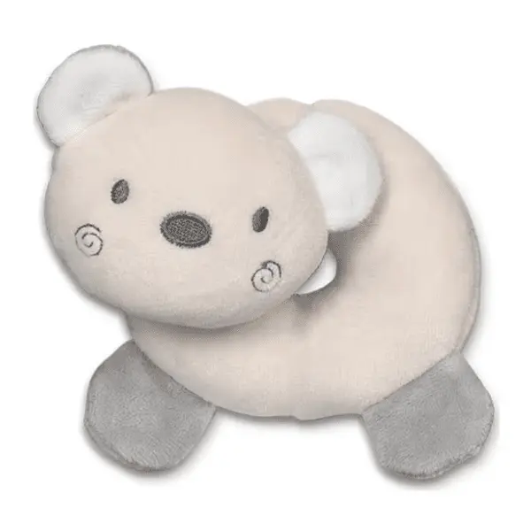 Zvečka za bebe donut bear LORELLI BERTONI bež 0