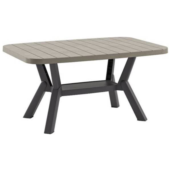 Baštenski sto HANAH HOME Silva anthracite mink 0
