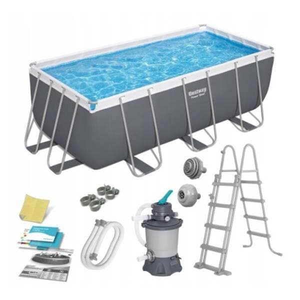BESTWAY bazen sa pumpom 412x201x122cm Steel Pro MAX 1