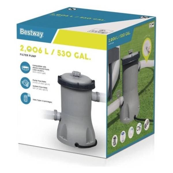 BESTWAY filter pumpa za bazene 2006 l/h 1