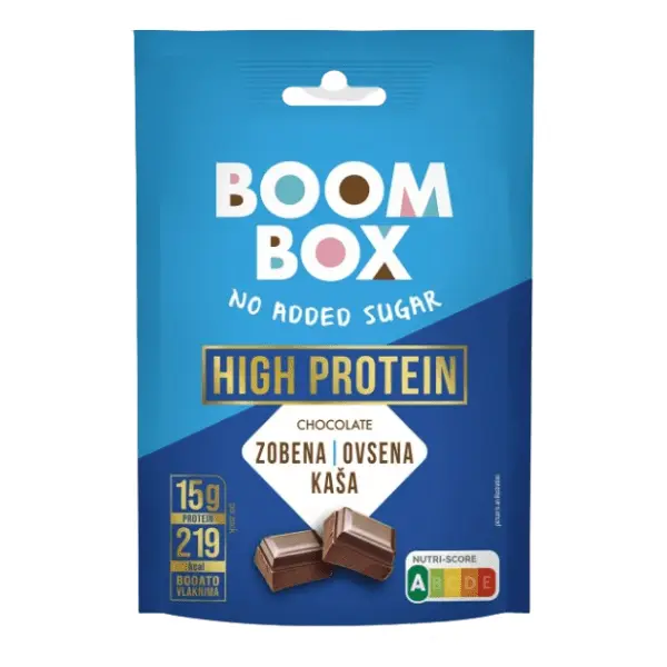 BOOM BOX ovsena kaša protein čokolada 60g 0