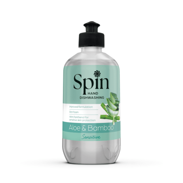 Deterdžent za posuđe SPIN aloe & bamboo 500ml 0