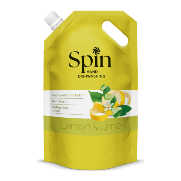 Deterdžent za posuđe SPIN lemon & lime 1200ml 0