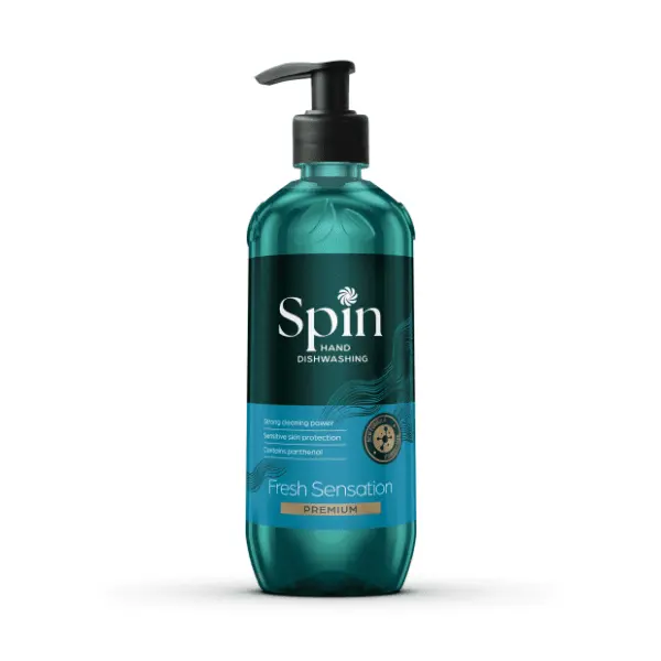 Deterdžent za posuđe SPIN Premium fresh sensation 650ml 0