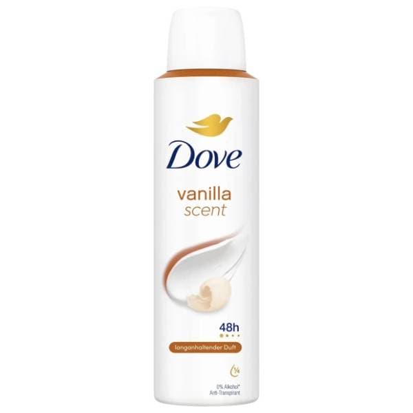 Dezodorans DOVE Vanilla scent 150ml 0